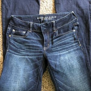 American Eagle Flare Leg Artist Jeans Size 8 Long